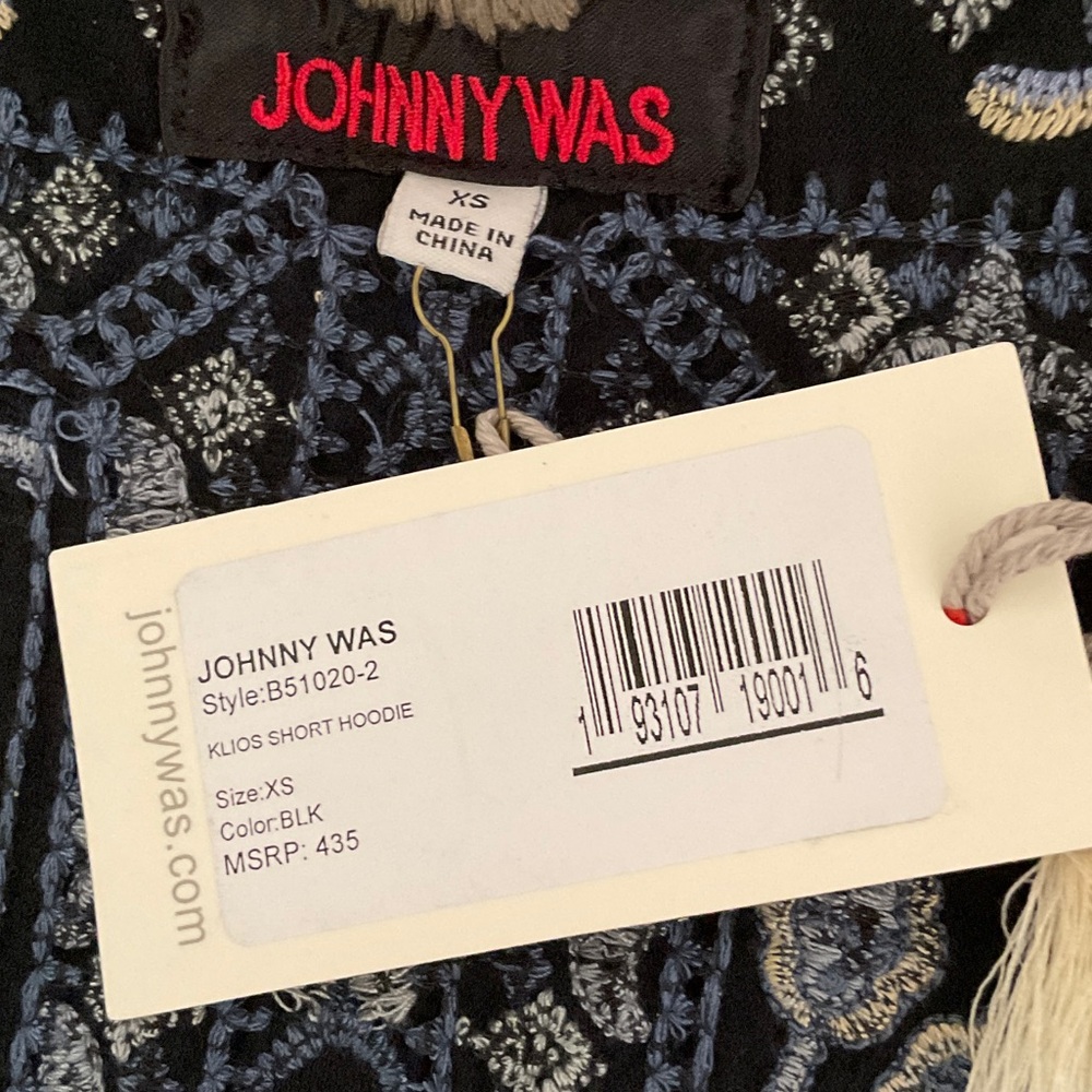 Johnny Was Klios Short Hoodie XS - Picture 7 of 7